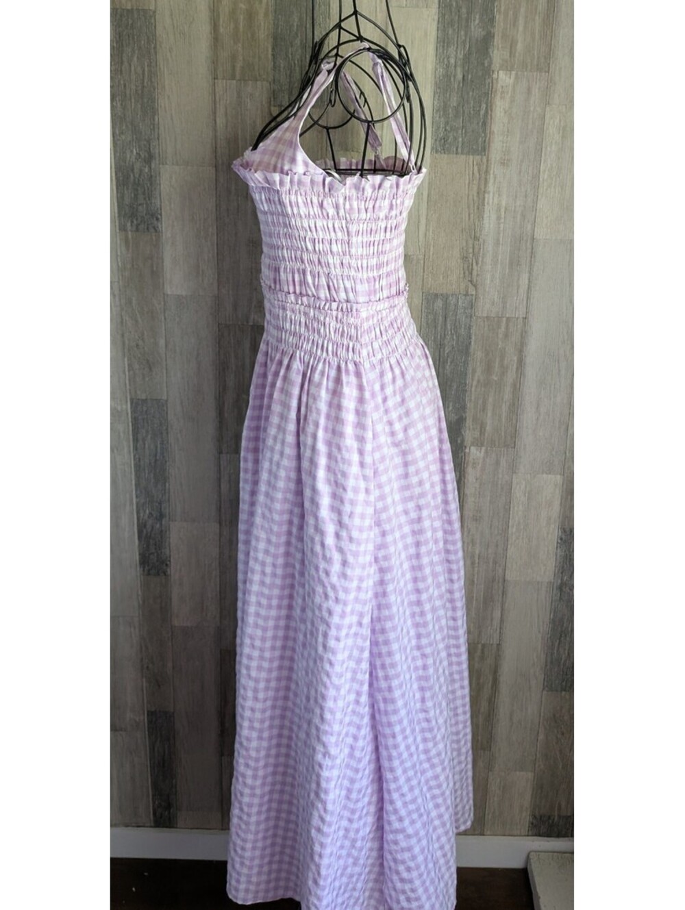 TCEC midi smocked Dress Pre Owned M